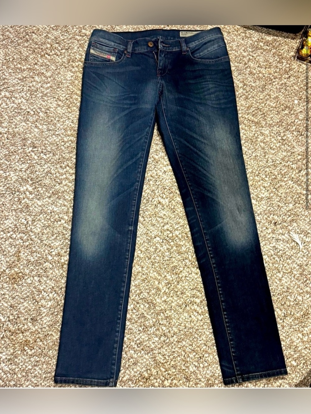Diesel slim-skinny low waist jeans